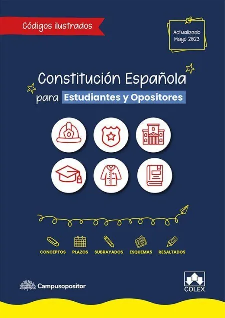 Constitución Española para Estudiantes y Opositores