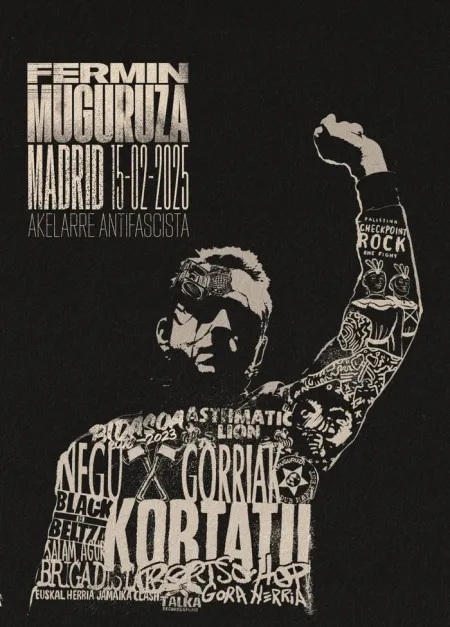 Madrid 15-02-2025. Akelarre Antifascista + Cd