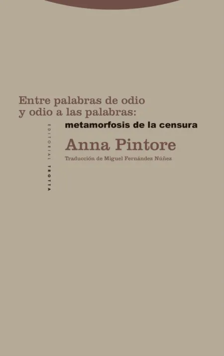 Entre Palabras de Odio y Odio a las Palabras