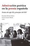 ADMIRACIÓN POÉTICA EN LA POESÍA ESPAÑOLA. FINALES