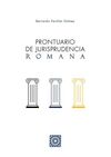 PRONTUARIO DE JURISPRUDENCIA ROMANA