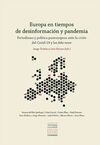 EUROPA EN TIEMPOS DE DESINFORMACION Y PANDEMIA