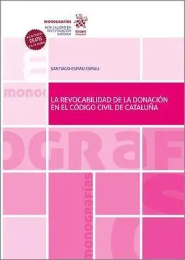 La Revocabilidad de la Donación en el Código Civil de Cataluña