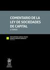 COMENTARIO DE LA LEY DE SOCIEDADES DE CAPITAL ( 5 TOMOS )