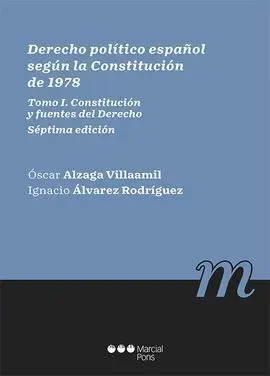 Derecho Político Español Según la Constitución de 1978.