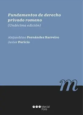 Fundamentos de Derecho Privado Romano 2021