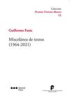 MISCELÁNEA DE TEXTOS (1964-2021)