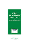 ACTAS DE DERECHO INDUSTRIAL Y DERECHO DE AUTOR. VOL. 43
