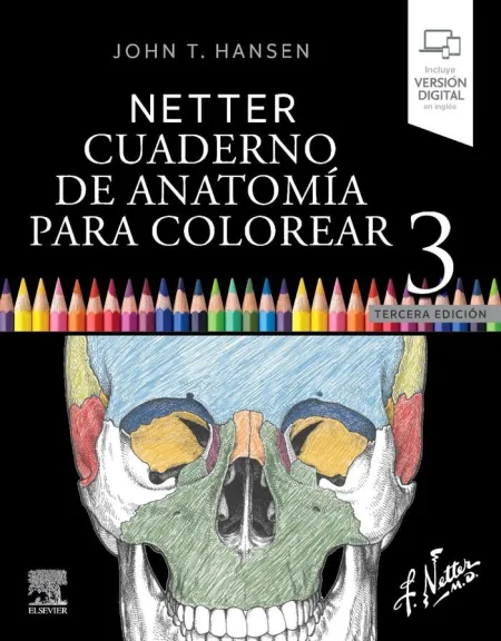 Netter. Cuaderno de Anatomia para Colorear (3ª Edicion)