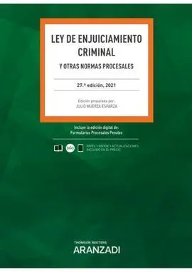 Ley de Enjuiciamiento Criminal (Papel + E-Book)