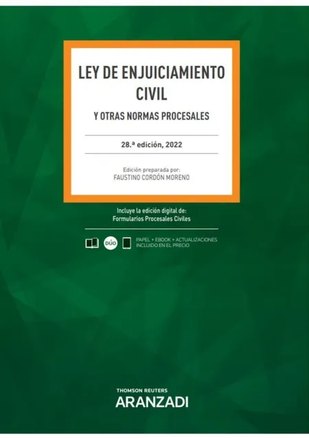 Ley de Enjuiciamiento Civil (Papel + E-Book)