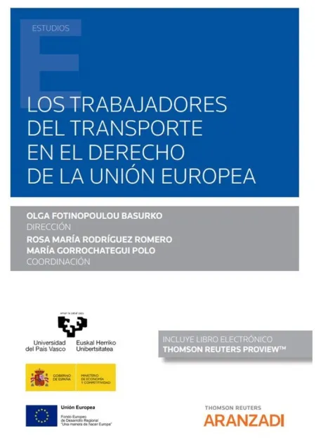 Los Trabajadores del Transporte en el Derecho de la Unión Europea (Papel + E-Boo