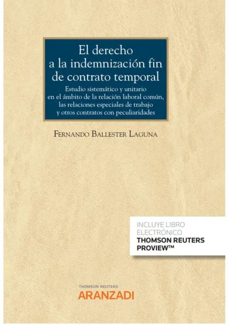 Derecho a la Indemnizacion Fin de Contrato Temporal