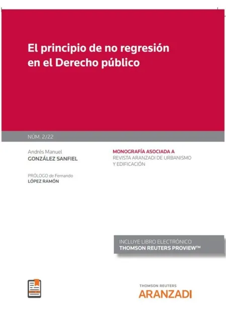 El Principio de no Regresión en el Derecho Público (Papel + E-Book)