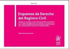 Esquemas de Derecho del Registro Civil. Tomo Lix