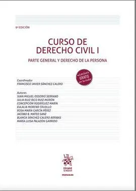 Curso de Derecho Civil I