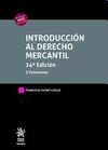 INTRODUCCIÓN AL DERECHO MERCANTIL. 3 VOLÚMENES
