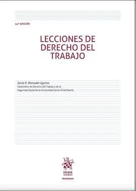 Lecciones de Derecho del Trabajo
