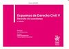 ESQUEMAS DE DERECHO CIVIL V