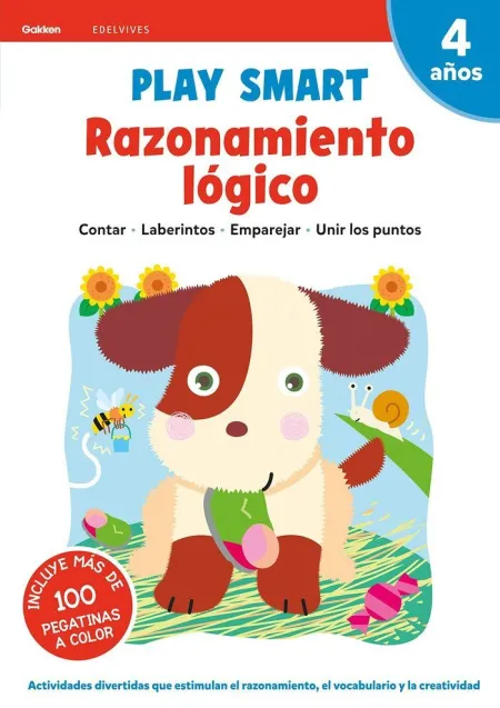 Play Smart : Razonamiento Lógico. 4 Años