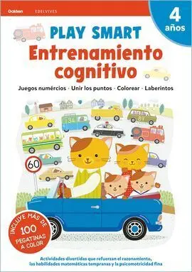 Entrenamiento Cognitivo 4Años 21 Play Smart Gakken
