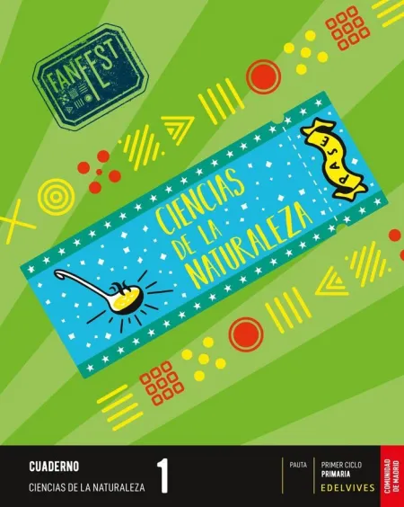 Ciencias de la Naturaleza 1. ºprimaria. Cuaderno. Madrid