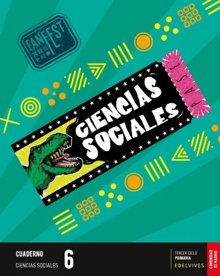 Ciencias Sociales 6. º Primaria. Cuaderno. Madrid