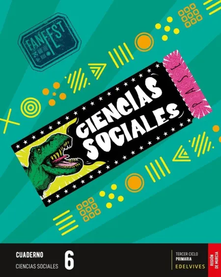Ciencias Sociales 6. º Primaria. Cuaderno. Murcia