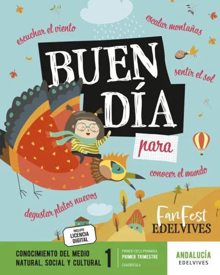 Conocimiento del Medio 1. º Primaria Cuadrícula. Andalucía