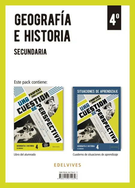 Proyecto: Fanfest. Geografía e Historia 4 Secundaria. Libro del Alumnado + Cuade
