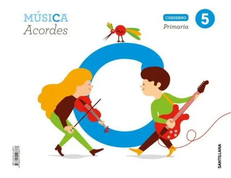 Cuaderno Musica Acordes 5 Primaria