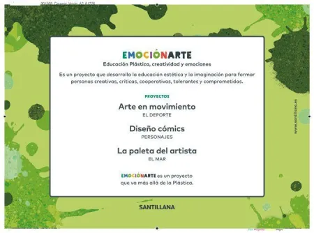 Emocionarte Educacion Plastica, Creatividad y Emociones 2 Primaria