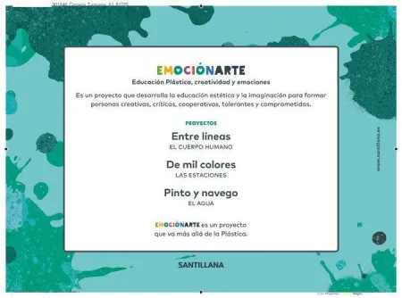 Emocionarte Educacion Plastica, Creatividad y Emociones 1 Primaria