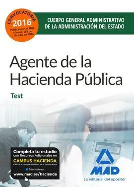 Agentes de la Hacienda Pública Cuerpo General Administrativo de la Administració