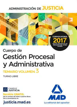 Cuerpo de Gestión Procesal y Administrativa de la Administración de Justicia (Tu