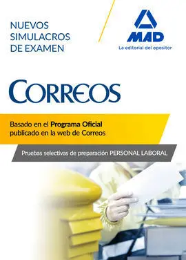 Personal Laboral de Correos y Telégrafos. Nuevos Simulacros de Examen