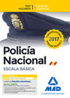 TEST VOL. 1 POLICIA NACIONAL ESCALA BÁSICA. CIENCIAS JURÍDICAS