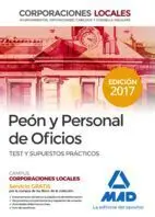 Test y Supuestos Prácticos Peones Personal de Oficio de Corporaciones Locales