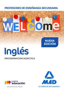 Cuerpo de Profesores de Enseñanza Secundaria Inglés. Programación Didáctica