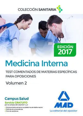 Medicina Interna Vol 2 Test Comentados