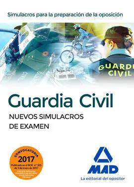 Guardia Civil Nuevos Simulacros de Examen 2017