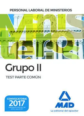 Personal Laboral de Ministerios Grupo Ii. Test Parte Común