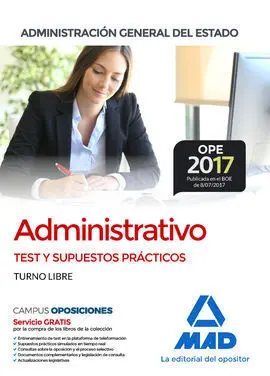 Administrativo de la Administración General del Estado (Turno Libre)