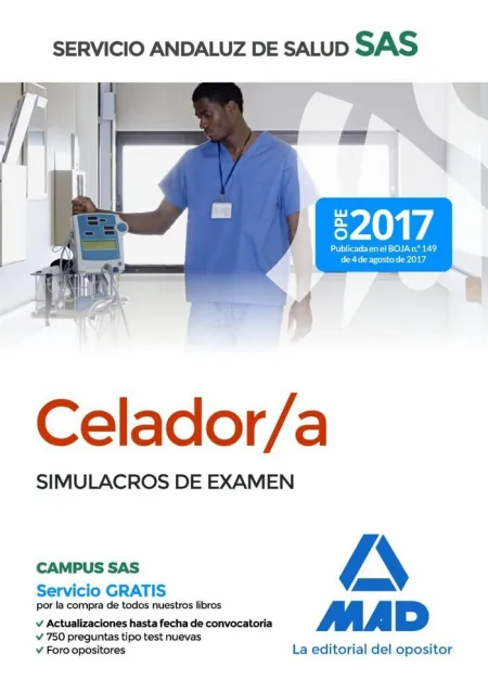 Celador del Servicio Andaluz de Salud. Simulacros de Examen