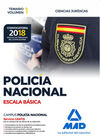 POLICÍA NACIONAL ESCALA BÁSICA. TEMARIO VOLUMEN 1 CIENCIAS JURÍDICAS