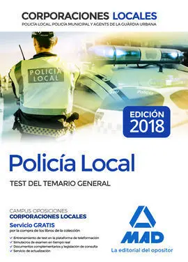 Policía Local Test del Temario General