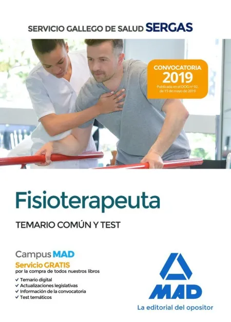 Fisioterapeuta del Servicio Gallego de Salud