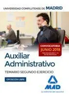 Auxiliar Administrativo de la Universidad Complutense de Madrid. Temario Segundo