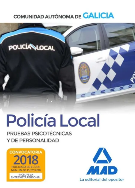 Policia Local Galicia Pruebas Psicotecnicas y de Personalidad