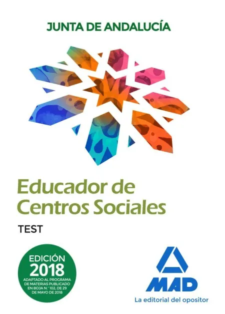 Educadores de Centros Sociales. Personal Laboral de la Junta de Andalucía. Test
